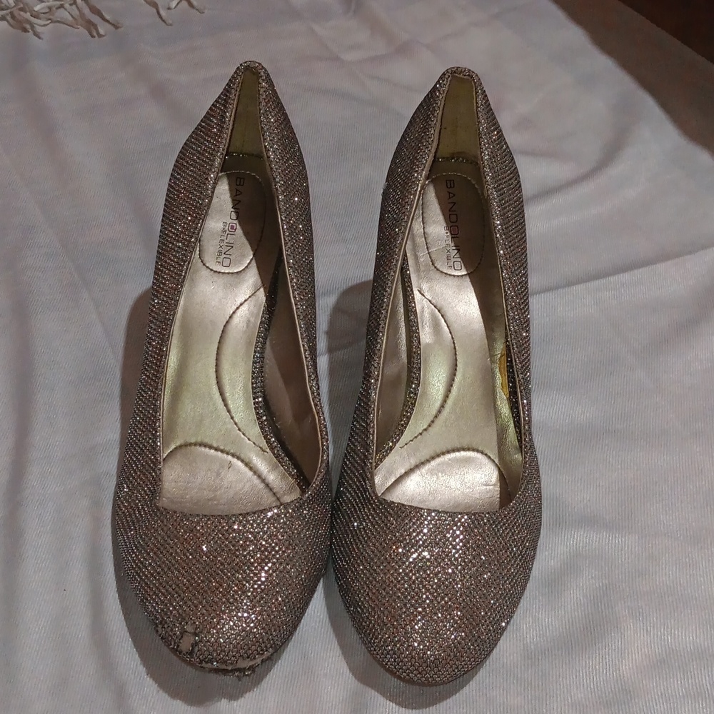 Sparkly high heels